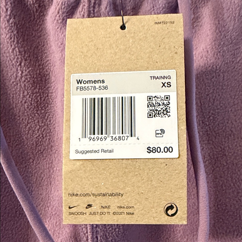 Nike Women's Dusty Pink Joggers - Picture 6 of 6